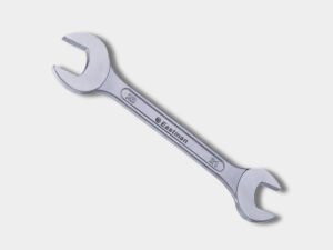 Double Open End Spanner Cold Stamped Panel with Knurling (E-2409B)