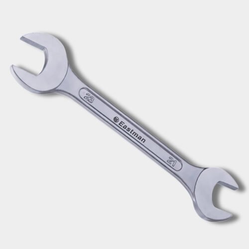 Double Open End Spanner Cold Stamped Panel with Knurling (E-2409B)