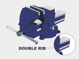 Double Rib Vice E-3702