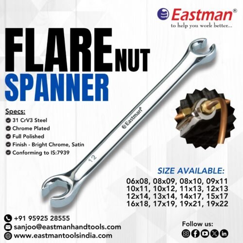 Flare Nut Spanner E-2104 - Image 2