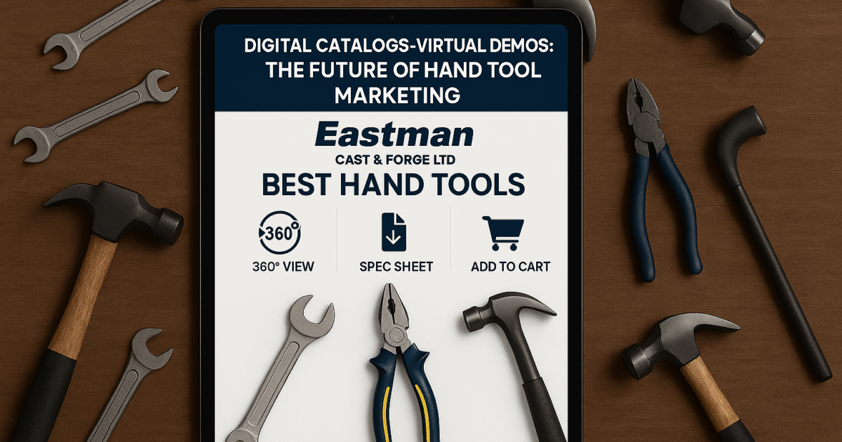 Digital Catalogs & Virtual Demos: The Future of Hand Tool Marketing