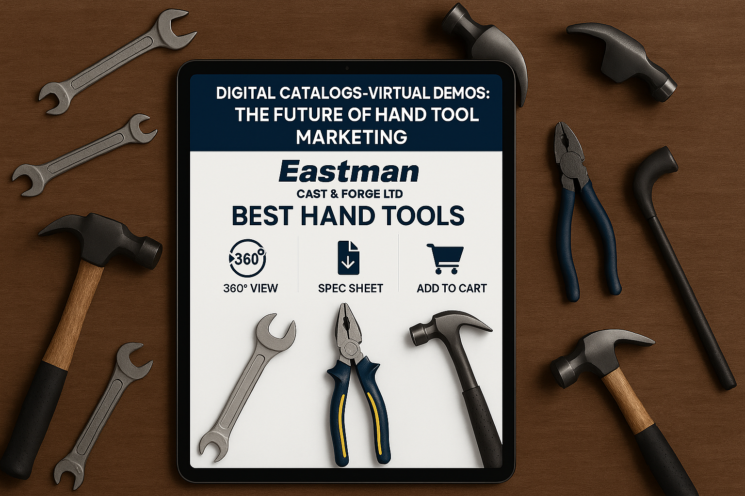 Digital Catalogs & Virtual Demos: The Future of Hand Tool Marketing