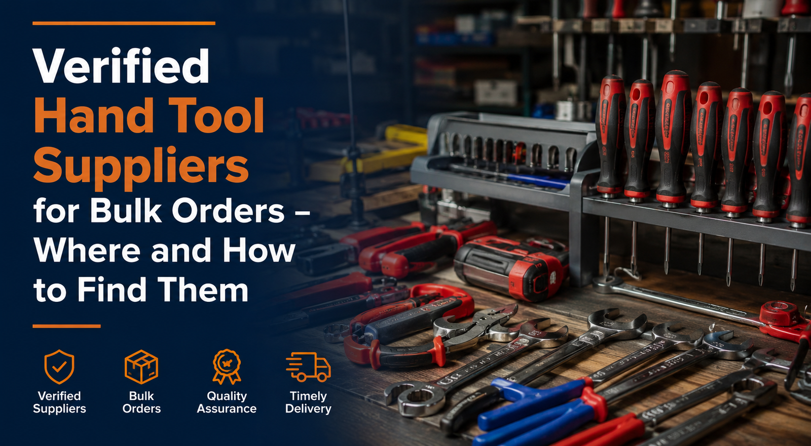 Verified Hand Tool Suppliers for Bulk Orders