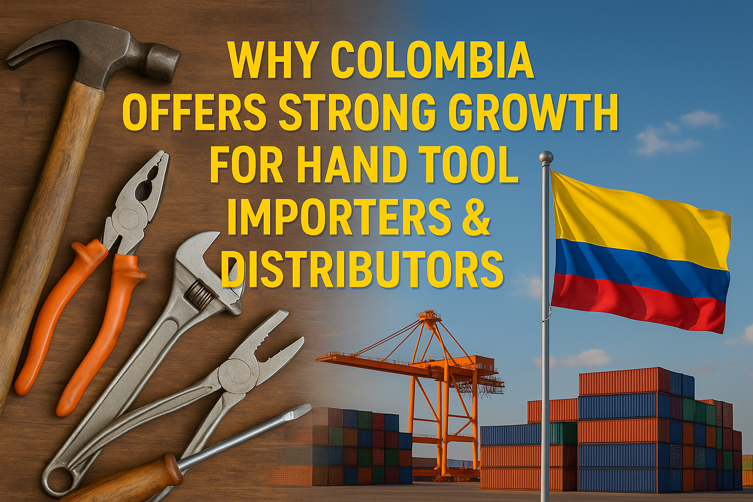 Colombia Offers Strong Growth for Hand Tool Importers & Distributors
